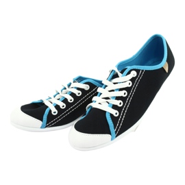 Chaussures pour jeunes Befado 248Q019 noir bleu 3