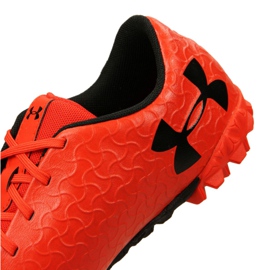 Under Armour Magnetico Select Tf M 3000116-600 chaussures de football orange rouge 2