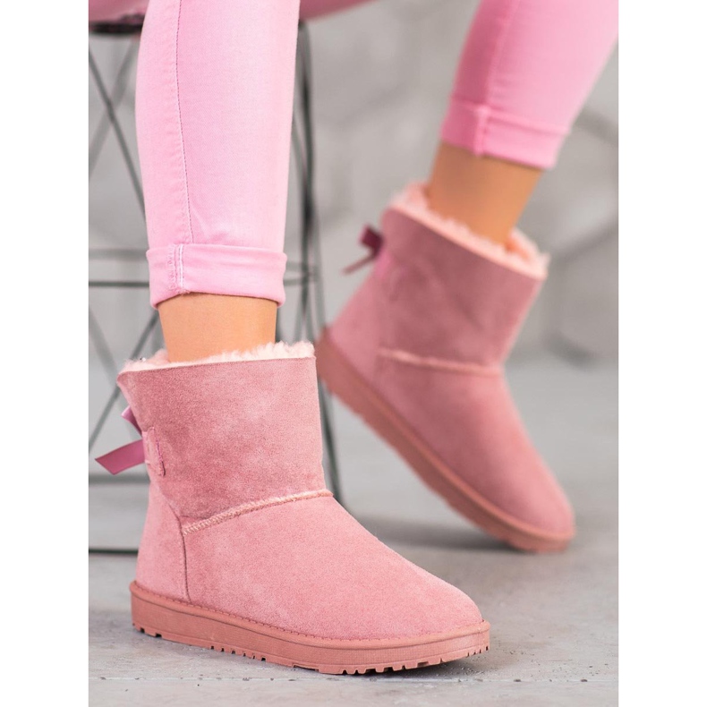 Haver Mukluki confortable rose 2 Haver Mukluki confortable rose 2