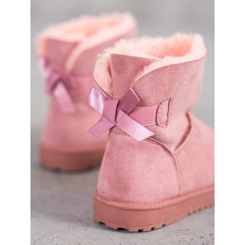 Haver Mukluki confortable rose 1 Haver Mukluki confortable rose 1