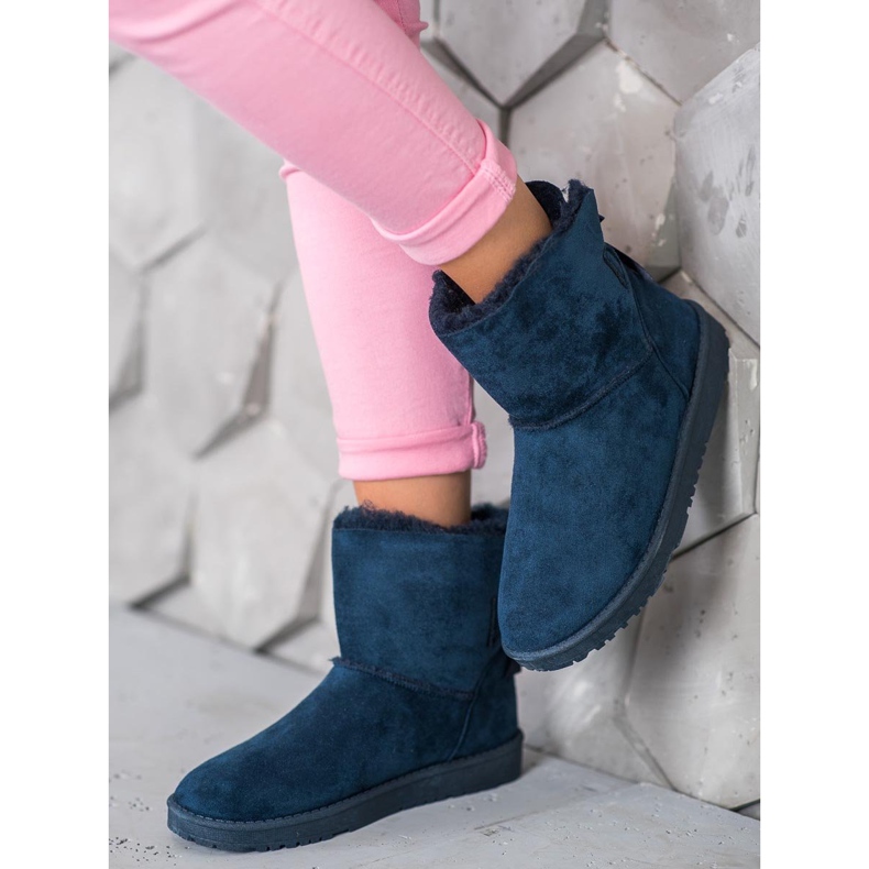 Haver Mukluki confortable bleu 1