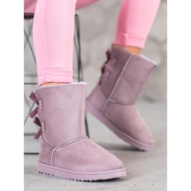 Kayla Mukluki confortable violet 2