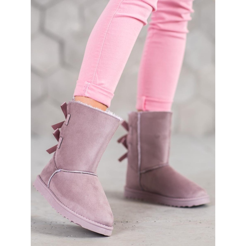 Kayla Mukluki confortable violet 1