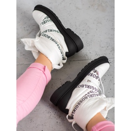 Vices Bottes de neige Fille Boss blanche 2