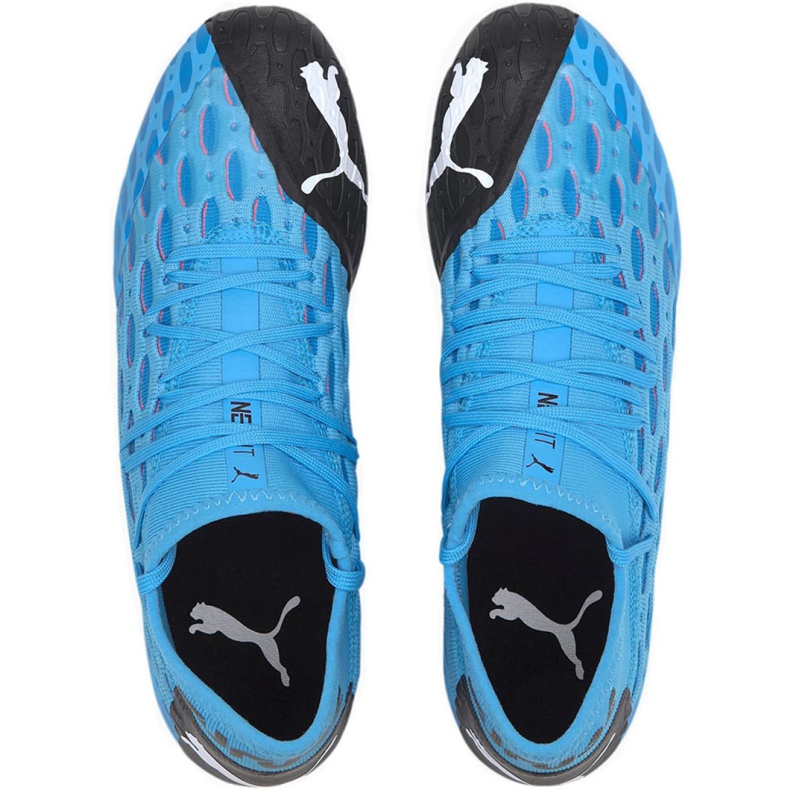 Chaussures de football Puma Future 5.2 Netfit Fg Evo M 105984 01 bleu bleu 1
