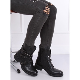 Bottes militaires noires Z195 Noir 1