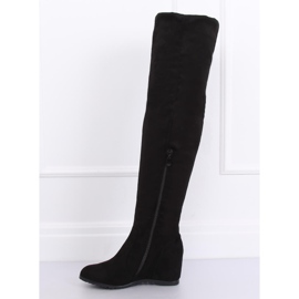 Noir PE108 Bottines compensées noires le noir 2