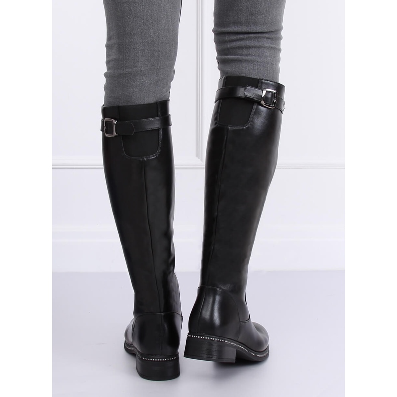 Bottes noires classiques CH1983 Noir le noir 1