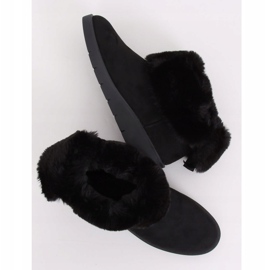 Bottes de neige noires pour femmes A-3 Noir le noir 1