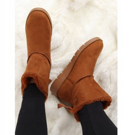 Bottes de neige femme camel A-3 Camel brun 6