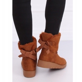 Bottes de neige femme camel A-3 Camel brun 3