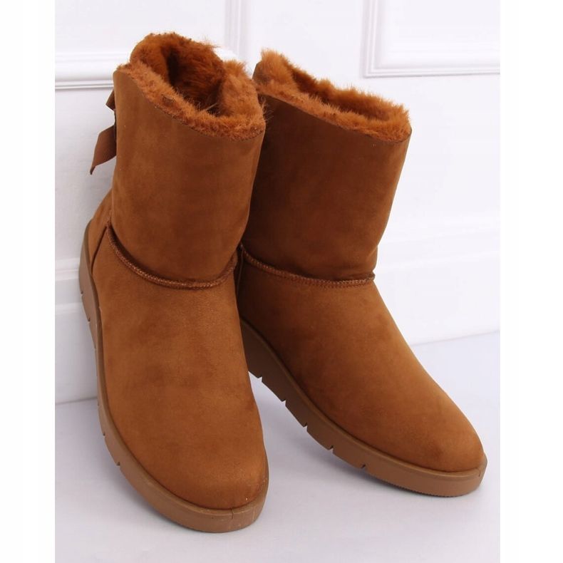 Bottes de neige femme camel A-3 Camel brun 1