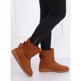 Bottes de neige femme camel A-3 Camel brun 5