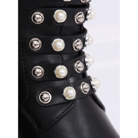 Bottes militaires noires 7671-PA Noir 2
