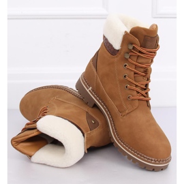 Boots bois camel 185-PA Camel brun 5