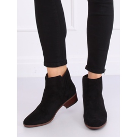 Bottines Chelsea en daim noir 7967-PA Noir le noir 3