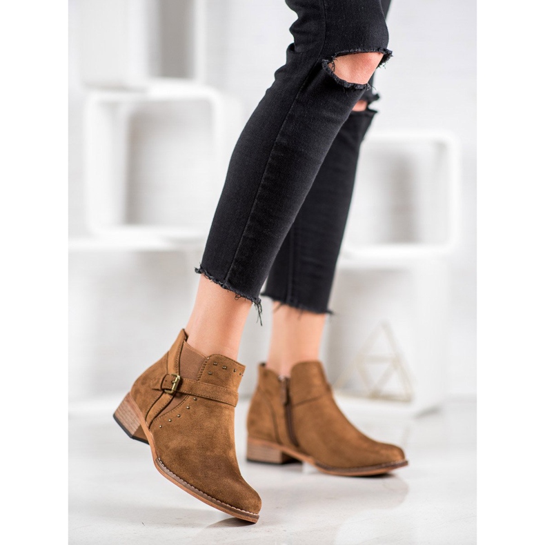 Clowse Bottes de chameau avec une boucle brun 2