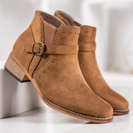 Clowse Bottes de chameau avec une boucle brun 4