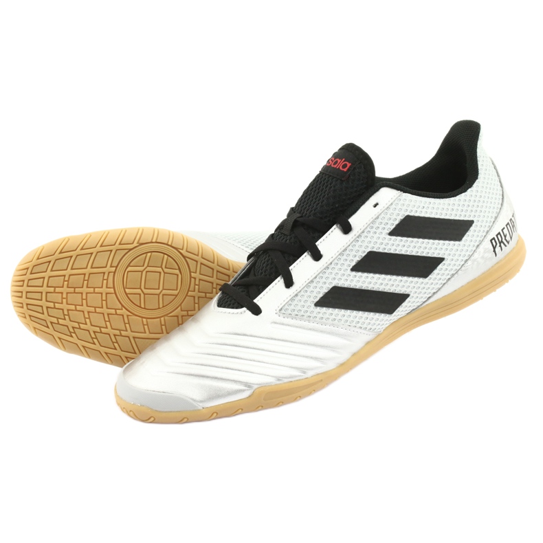 Chaussures d'intérieur adidas Predator 19.4 In M F35630 argent 4 Chaussures d'intérieur adidas Predator 19.4 In M F35630 argent 4
