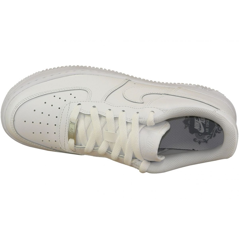 Chaussure Nike Air force 1 Gs Jr 314192-117 blanc 2