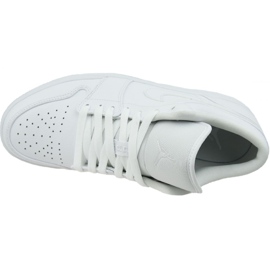 Nike Chaussure Jordan Air 1 Low M 553558-126 blanc 2