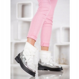 Bottes de neige en textile VICES blanc 2