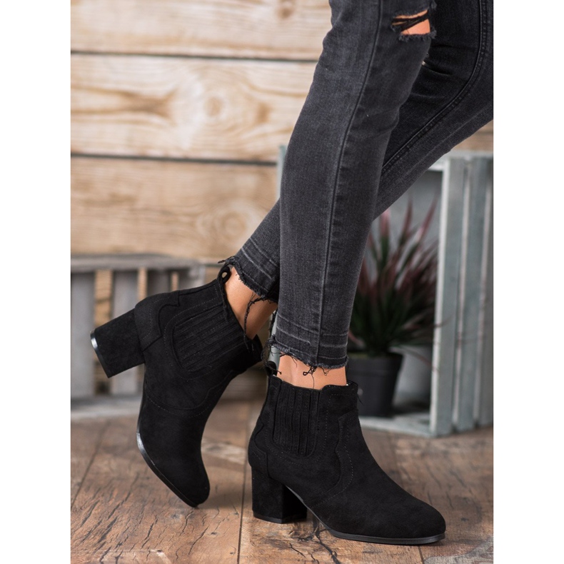 Nio Nio Bottes Chelsea le noir 1