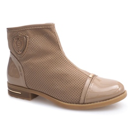 Bottines élégantes, 1956 Chaussures kaki 1