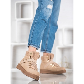 Bottes VICES élégantes brun 2