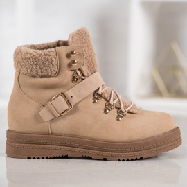 Bottes VICES élégantes brun 5