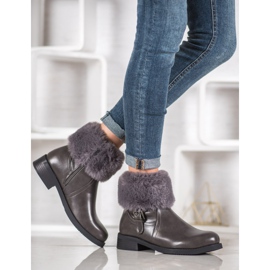 SHELOVET Ouvriers avec fourrure gris 1 SHELOVET Ouvriers avec fourrure gris 1