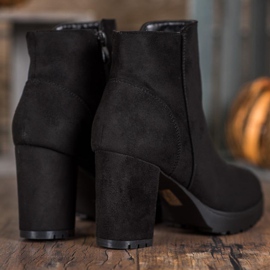 Super Mode Bottes à la mode sur le poste le noir 4