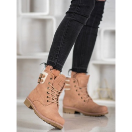 Super Me Trappeurs élégants rose 1 Super Me Trappeurs élégants rose 1