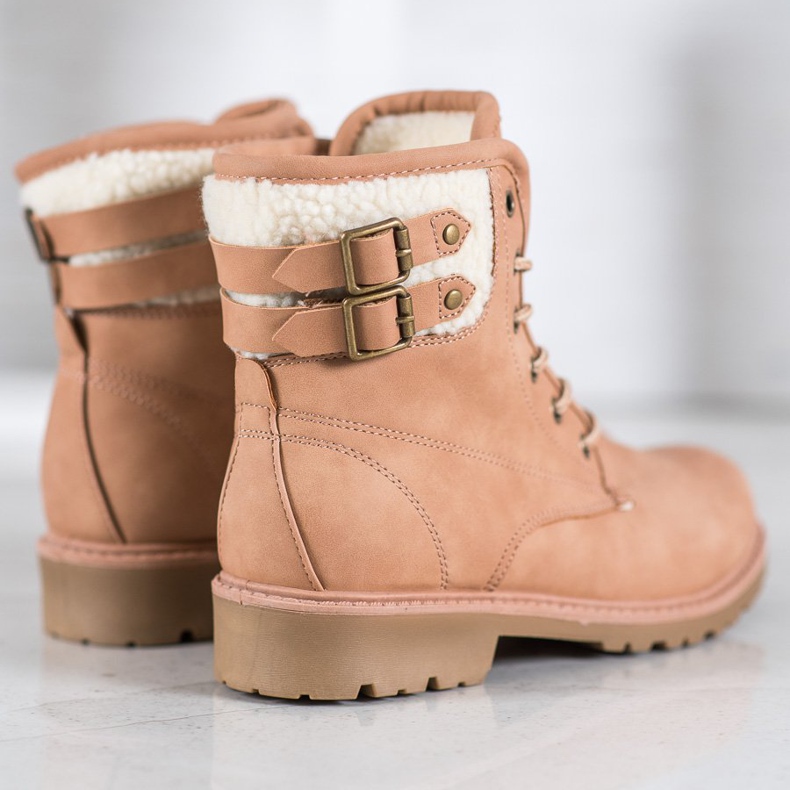 Super Me Trappeurs élégants rose 2 Super Me Trappeurs élégants rose 2