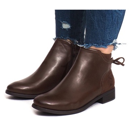 Bottes chaudes J606 Camel brun 4