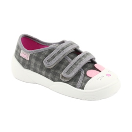 Chaussures enfant Befado 907P108 rose gris 2