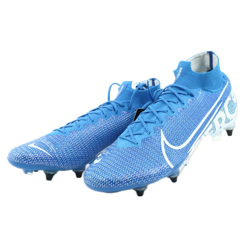 Chaussures de football Nike Mercurial Superfly 7 Elite SG-Pro Ac M AT7894-414 bleu 3