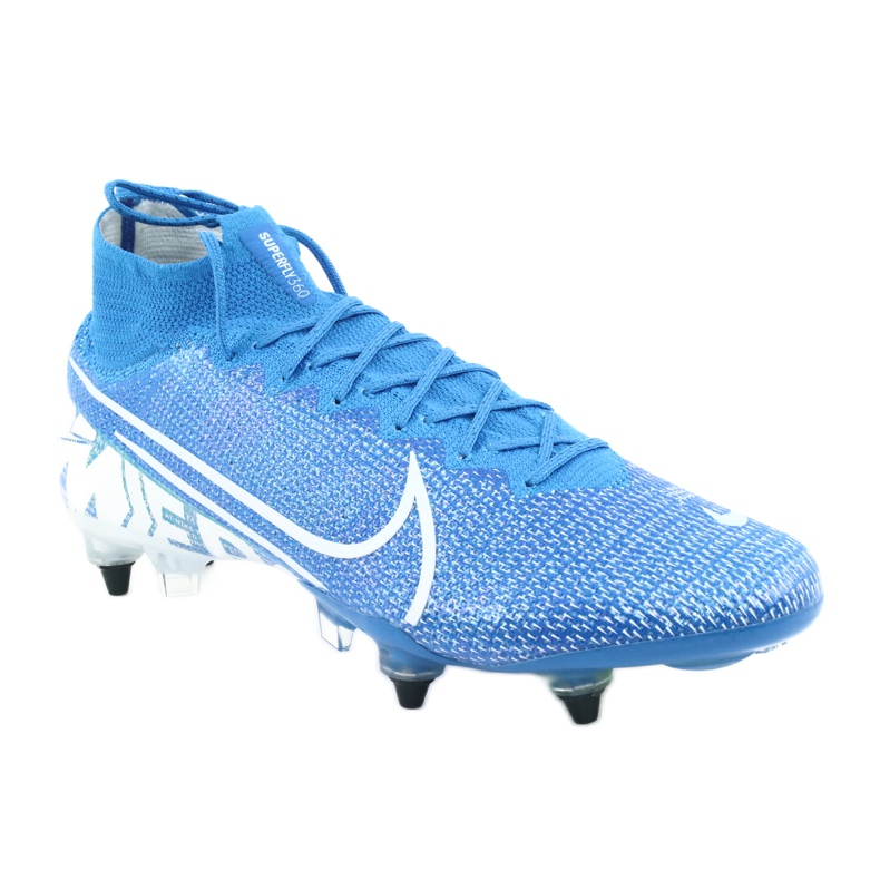 Chaussures de football Nike Mercurial Superfly 7 Elite SG-Pro Ac M AT7894-414 bleu 1