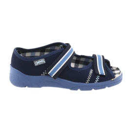 Chaussures enfant Befado 969X101 bleu marine bleu 1