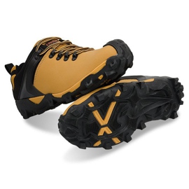 Chaussures de trekking HLD913 Camel brun multicolore 4