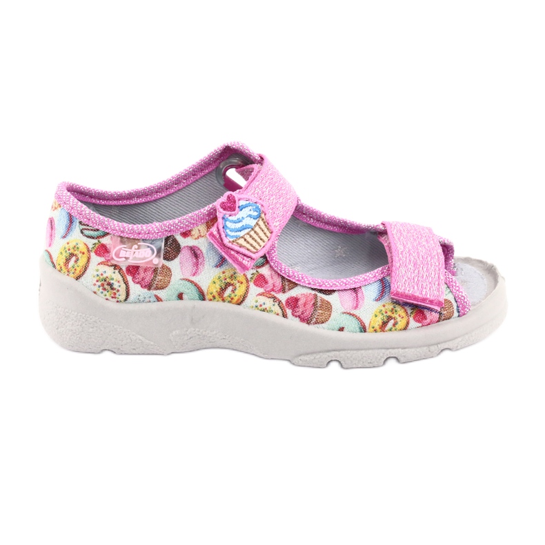 Chaussures enfant Befado 969X142 rose multicolore 1