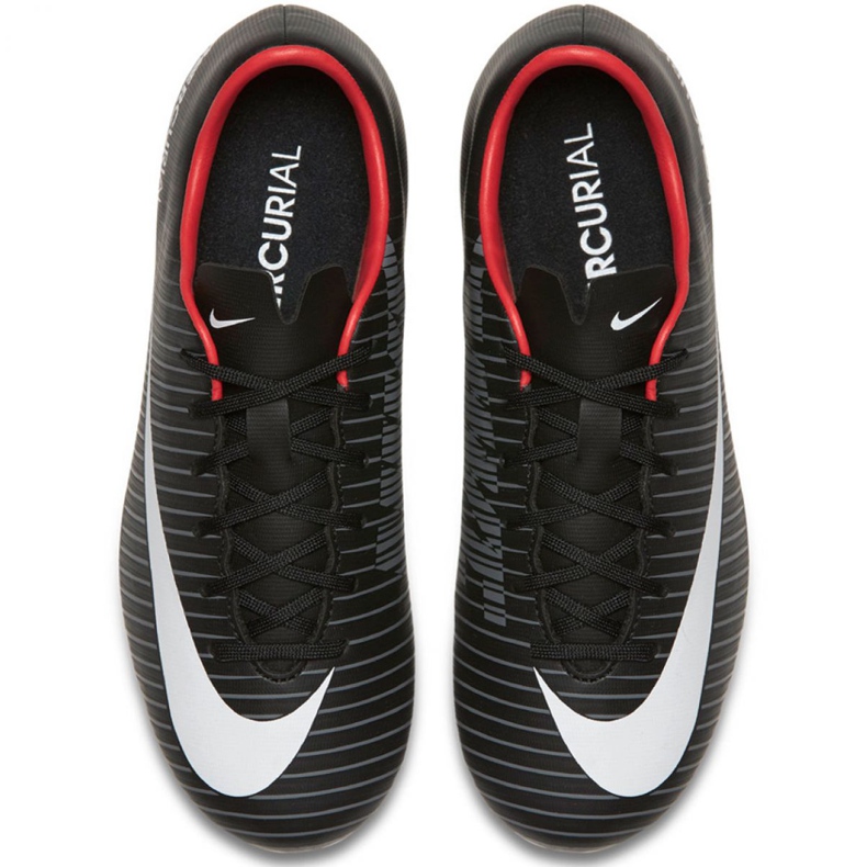 Chaussures de football Nike Mercurial Vapor Xi Fg Jr 831945-002 le noir le noir 1