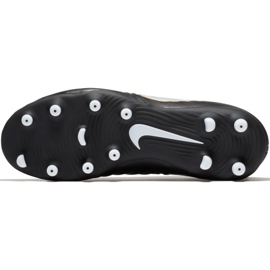 Nike Tiempo Rio Iv Fg Jr 897731-002 chaussures de football noir noir 1