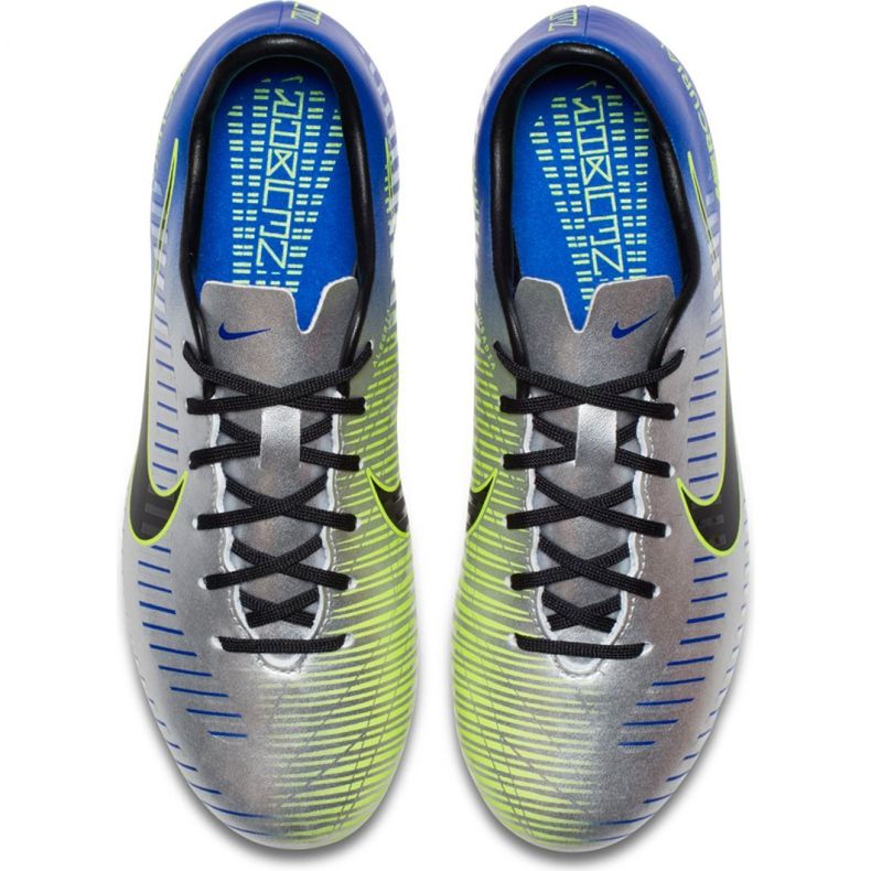 Chaussures de football Nike Mercurial Victory 6 Neymar Fg Jr 921488-407 gris argent 1 Chaussures de football Nike Mercurial Victory 6 Neymar Fg Jr 921488-407 gris argent 1