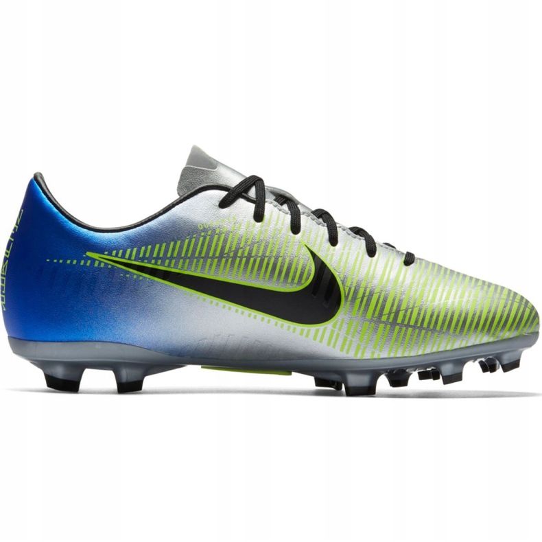 Chaussures de football Nike Mercurial Victory 6 Neymar Fg Jr 921488-407 gris argent 2 Chaussures de football Nike Mercurial Victory 6 Neymar Fg Jr 921488-407 gris argent 2