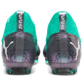 Chaussures de football Puma Future 2.3 Netfit Fg Ag Color Shift M 104832 01 vert vert 4