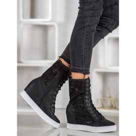 Seastar Bottes ajourées le noir 4