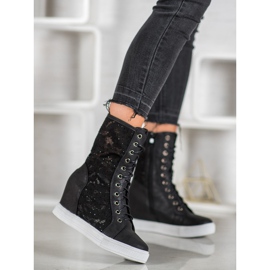 Seastar Bottes ajourées le noir 1