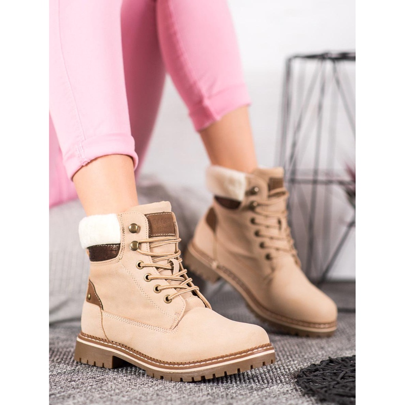 SDS Trappeurs textiles brun 1