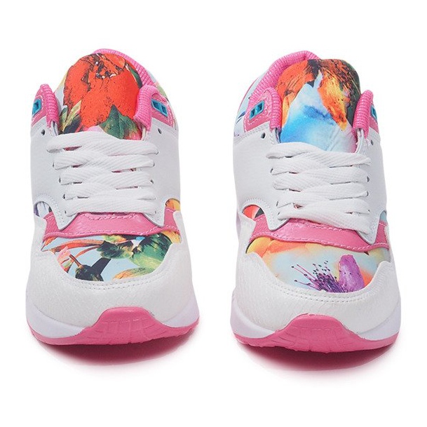 Chaussures de sport Baskets Baskets Neon R-50 Blanc multicolore 1